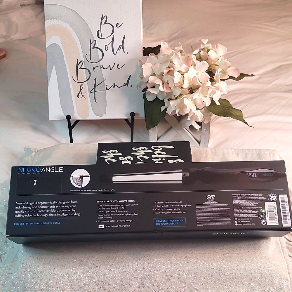 Neuro Angle Bendable Titanium Curling Iron, Hair Accessory HAIR TOOLS - Picture 2 of 9